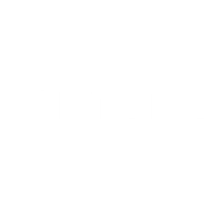 vistalia escrito con letras blancas y logo al inicio